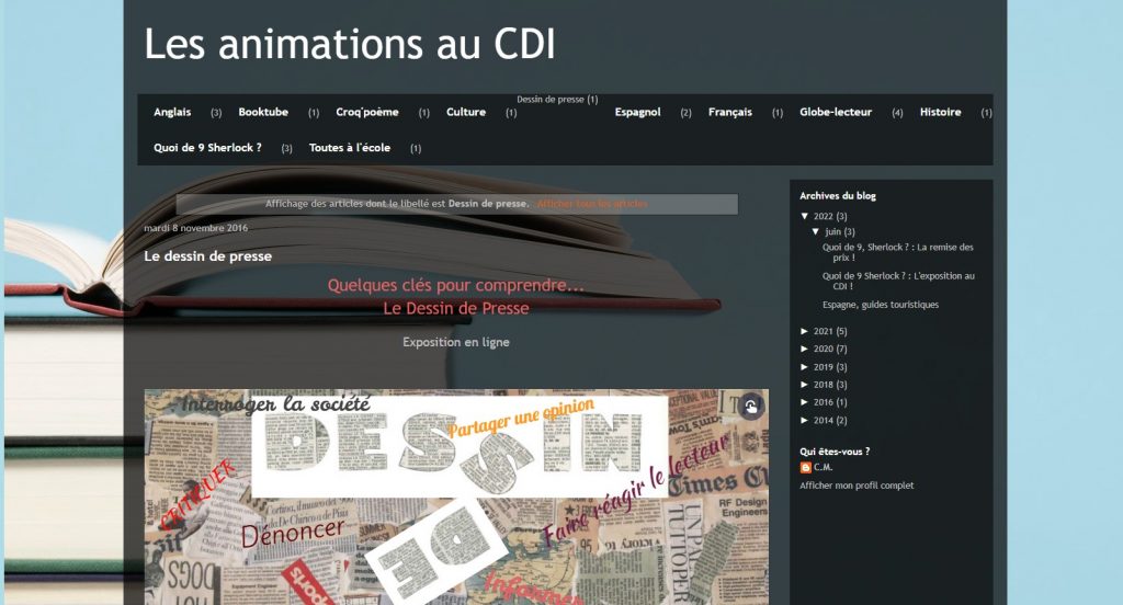 CDI Blog "Les Animations au CDI"