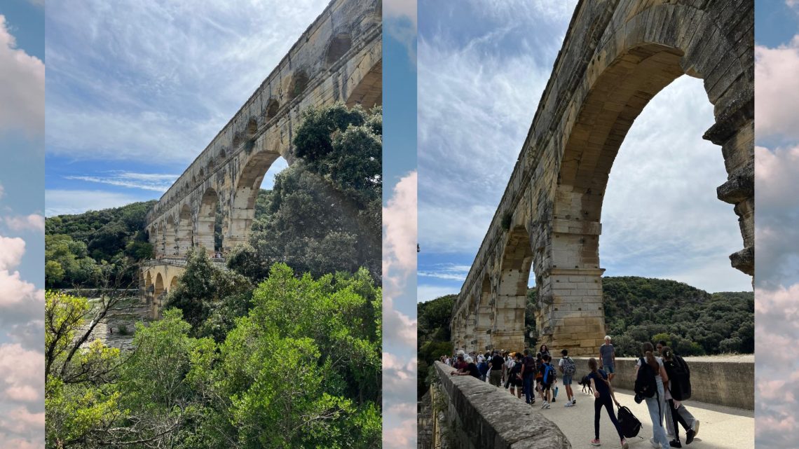 2025-2026 6e Sortie d'intégration Pont du Gard -1